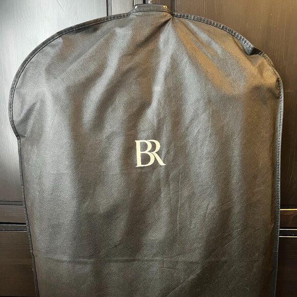 Banana Republic White Linen Stripe Full Suit - Size 40 S Chest | 30 S Pants - Picture 4 of 16